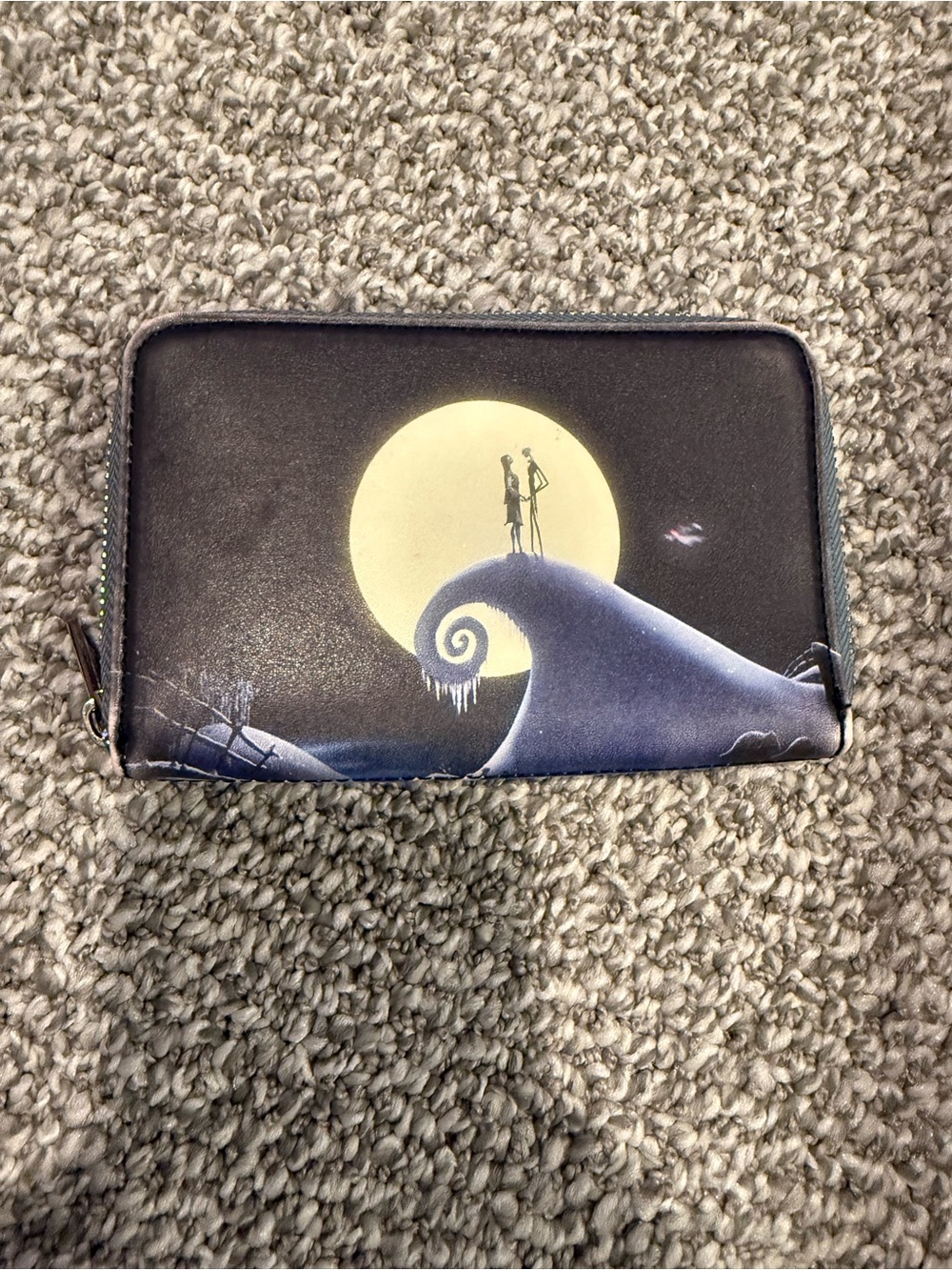 Disney Nightmare Before Christmas Loungefly Wallet Finale Jack Skellington Sally